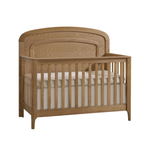NATART Palo Convertible Crib W/ Arched Molding