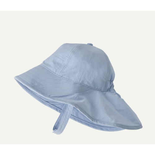 Patagonia Baby Block-the-Sun Full Brim Hat - Fleck Blue 0-3 Months