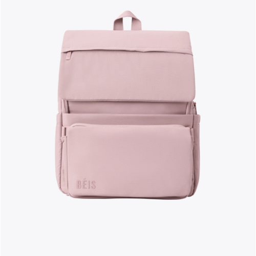 BÉIS 'The Ultimate Diaper Backpack' in Atlas Pink - Best Pink Backpack Diaper Bag