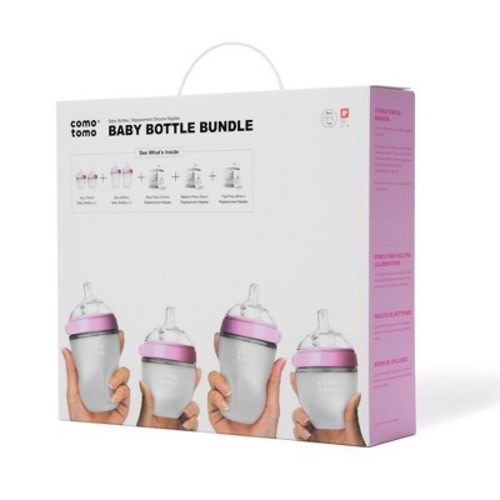 Comotomo Baby Bottle Gift Set