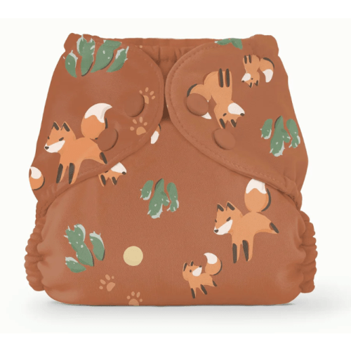 Esembly Cloth Diaper Outer– MC Foxes / Size One