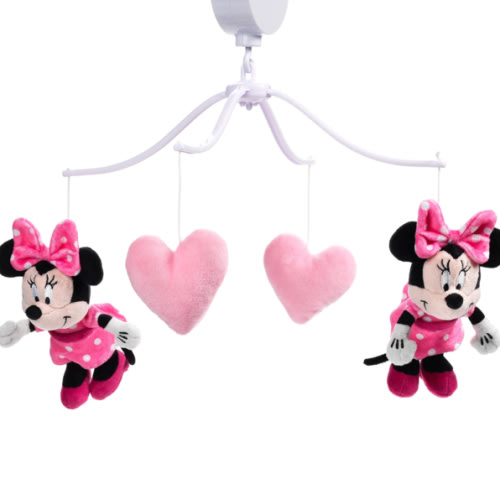 Minnie Mouse Love Musical Baby Crib Mobile