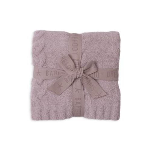 Unisex CozyChic® Braided Cable Receiving Blanket - Ages 0+
