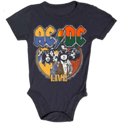 AC/DC LIVE Colorblock Graphic Onesie