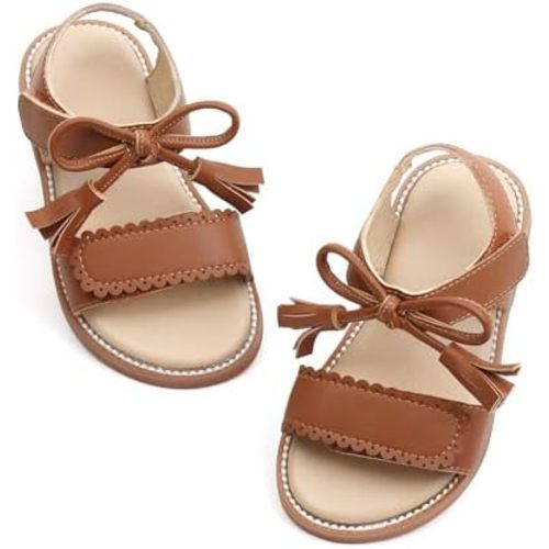 Felix & Flora Toddler Girl Sandals - Little Girl Easter Summer Dress Shoes Lightweight Open Toe Beach Holiday.