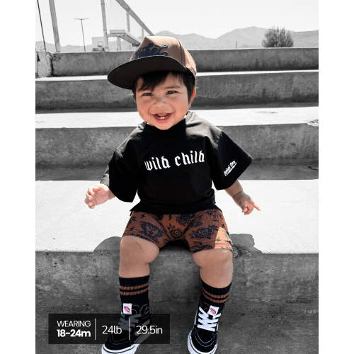 Bamboo Graphic Tee in Wild Child