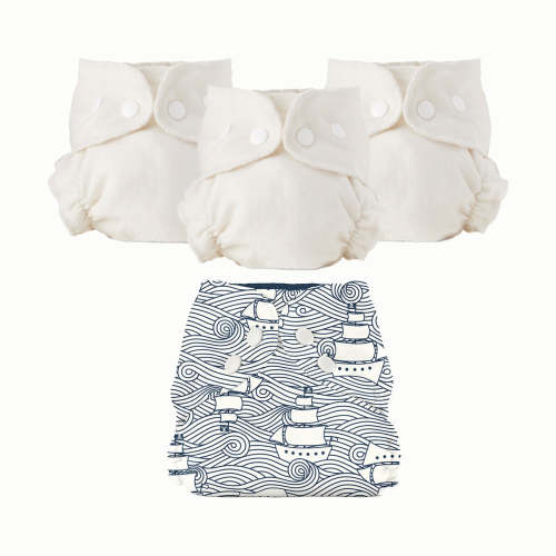 Organic Cloth Diaper Bundle Starter – Esembly