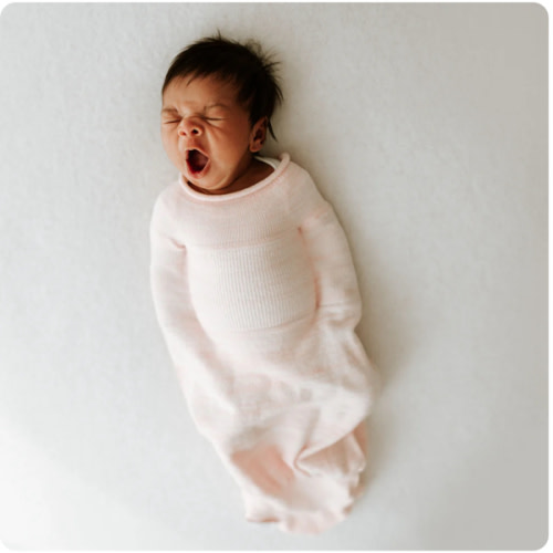 Pink Swaddle Sleep Sack - Small ( 6-12 pounds)
