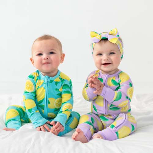 Lavender Sunny Citrus Zippy – Little Sleepies