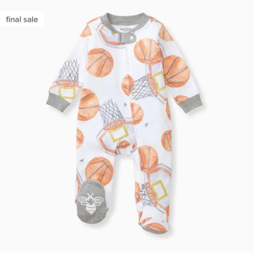 Basketball Organic Baby Sleep & Play