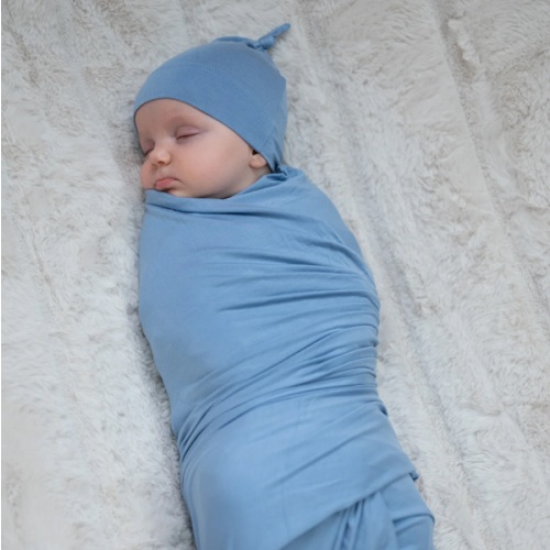 Baby Swaddle Set: Periwinkle – Lila