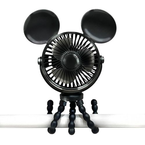 Disney Baby by J.L. Childress Mickey Mouse Stroller Fan - Black