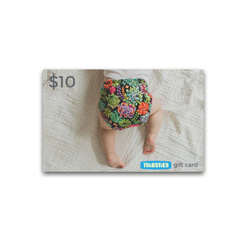 Thirsties Baby Gift Card