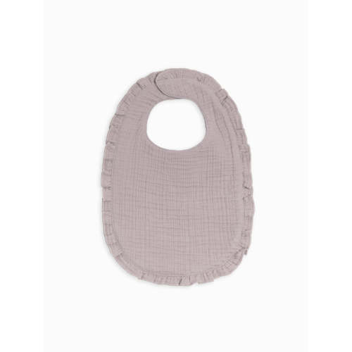 Muslin Ruffle Bib