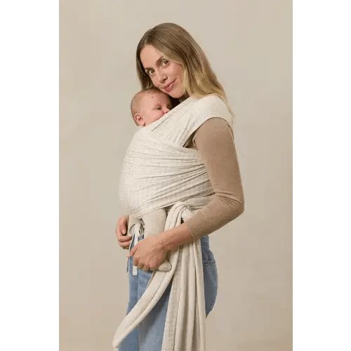 Solly Baby Wrap - Cream Houndstooth Wrap