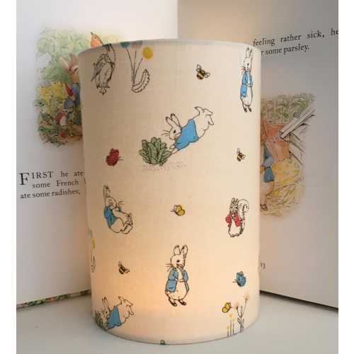 Beatrix Potter Peter Rabbit and friends- Handmade Nursery Night Light