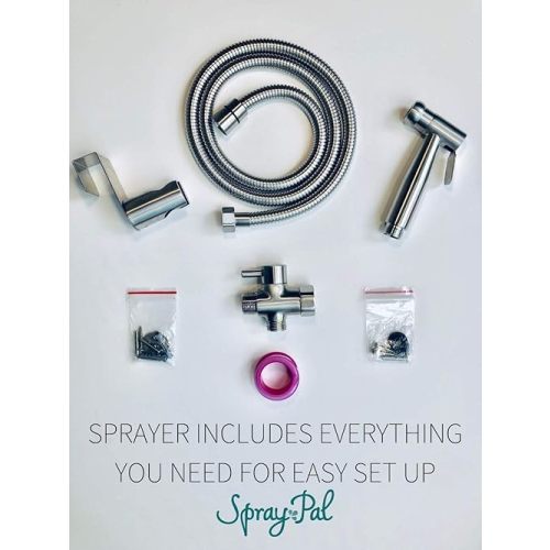 Cloth Diaper Sprayer and Splatter Shield Bundle