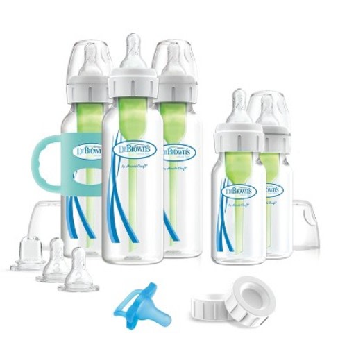 Dr. Brown's Options+ Anti-colic Baby Bottle Essentials Gift Set - 0-6 Months  : Target