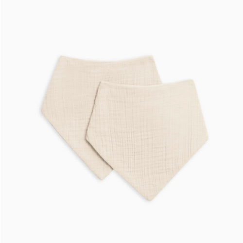 2-Pack Muslin Bandana Bibs