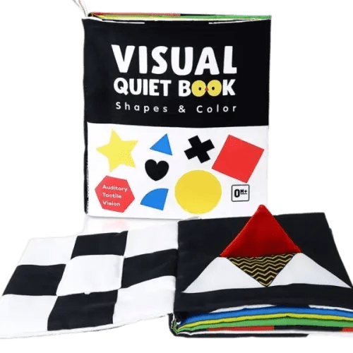 Montessori Visual Quiet Sensory Book by Beiens: Review