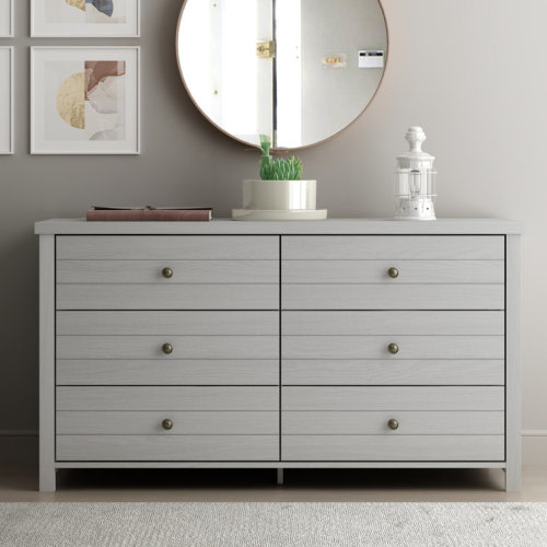 Kiara 6 Drawer 51'' W Dresser