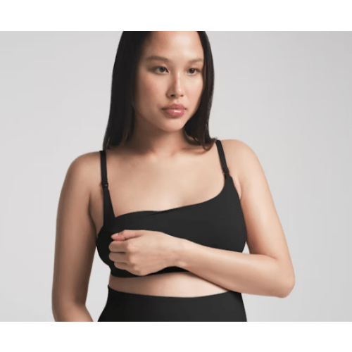 FITS EVERYBODY MATERNITY NURSING SCOOP BRALETTE | SAND