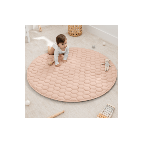 Premium Round Play Mat with Non-Slip Bottom, Round, Medium