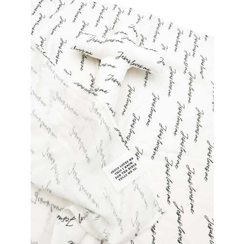 Jesus Loves Me Cross Blankie – OUR HOUSE ABOVE