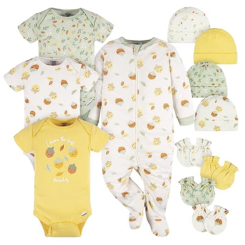 Gerber Baby Boys and Girls 12 Piece Layette Gift Set