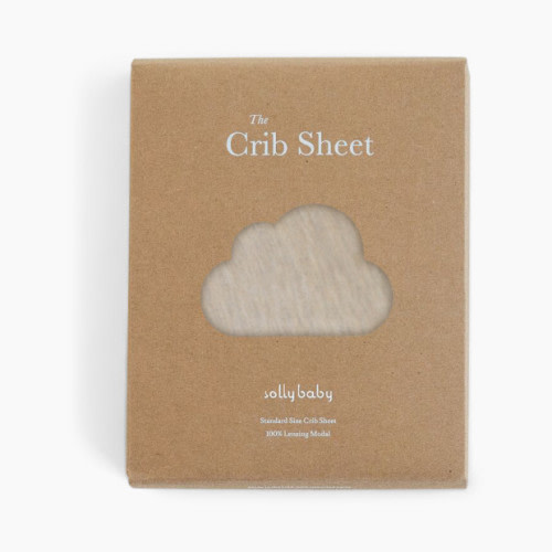 Solly Baby Crib Sheet - Flax