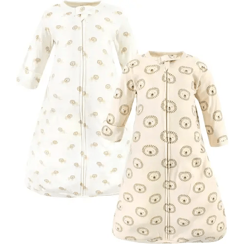 Hudson Baby BabyCotton Long-Sleeve Wearable Sleeping Bag, Sack, Blanket