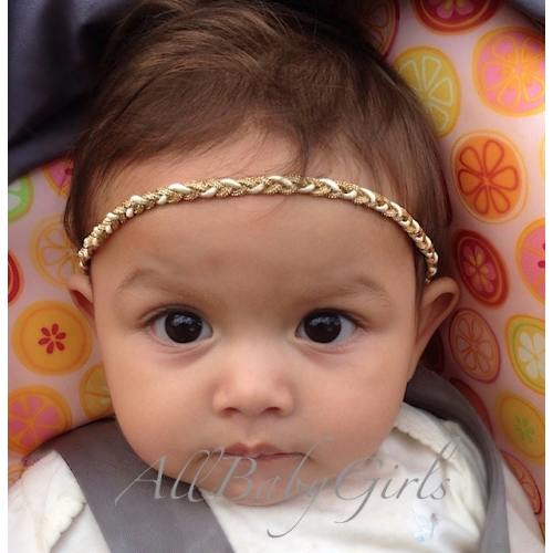 Baby headband, Gold Headband, Halo Headband, baby headband, baby girl headband, gold baby headband, baby headbands, Delicate headband