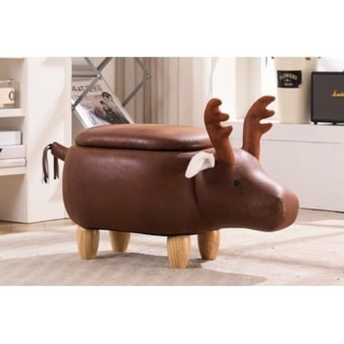 Home 2 Office Animal Kids Elk Deer Storage Ottoman
