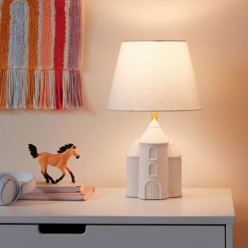 Castle Kids' Table Lamp White - Pillowfort™