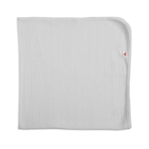 love lines tofu organic cotton pointelle baby blanket
