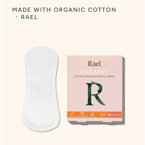 Reusable Cloth Panty Liners Made With Organic Cotton