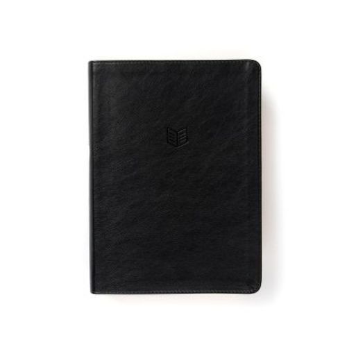CSB She Reads Truth Bible, Black Leathertouch - by Raechel Myers & Amanda Bible Williams & Csb Bibles by Holman (Leather Bound)