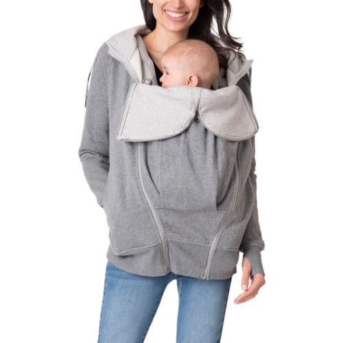 3-in-1 Maternity Zip Hoodie, Medium