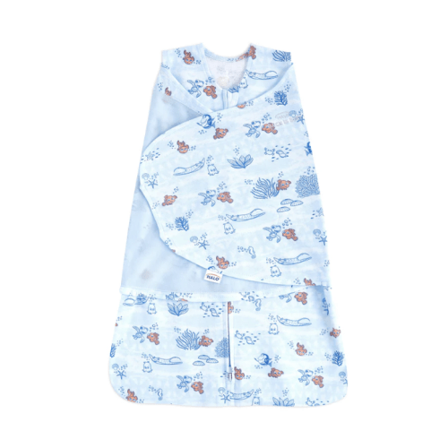 Blue Finding Nemo Newborn Swaddle | HALO