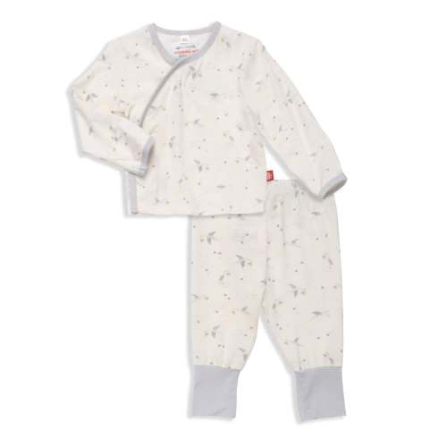 beary special delivery modal magnetic kimono set with roll cuff – Magnetic Me