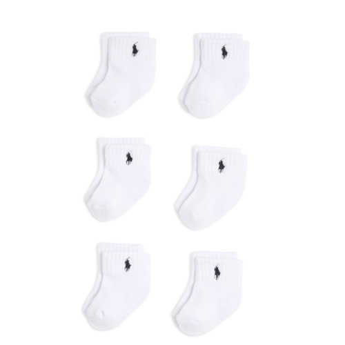 Boys' Classic Gripper Socks, Pack of 6 - Baby