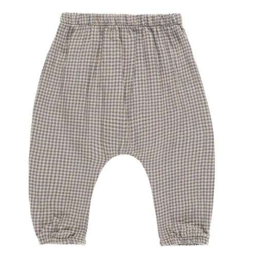 LUCA PANT || INDIGO GINGHAM – Einstein's Attic