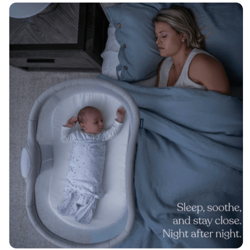 HALO - BassiNest Soothing Swivel Sleeper 3.0S - white/grey