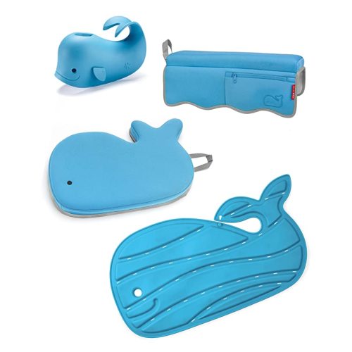 Skip Hop Moby Baby Bath Essential Set, Blue