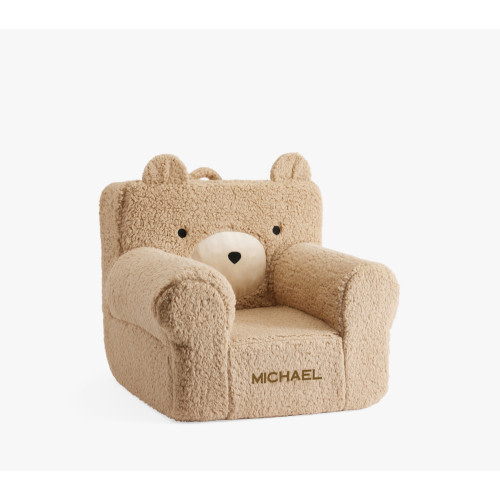 Anywhere Chair®,  Oatmeal Sherpa Bear