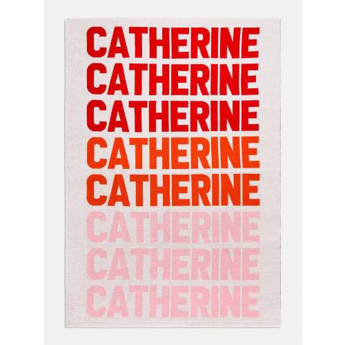 Script Ombre Name Custom Blanket - Beige/Multi