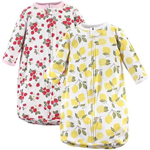 Hudson Baby BabyCotton Long-Sleeve Wearable Sleeping Bag, Sack, Blanket