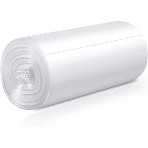 Small Trash Bags 2.6 Gallon, 110 Counts, 40 * 48cm, 3g/pcs, Unsented, Clear