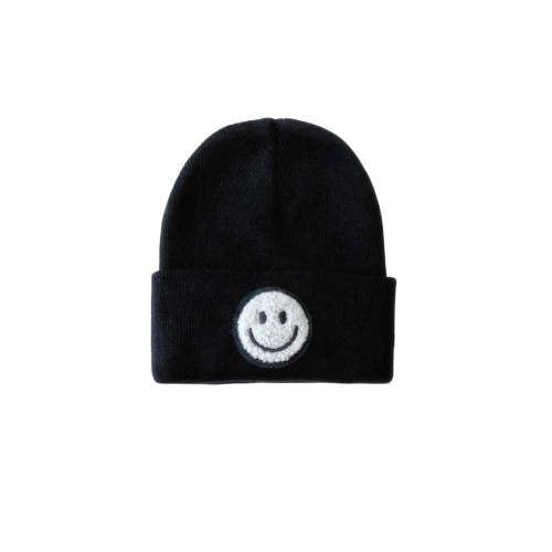 Smiley Beanie | Black