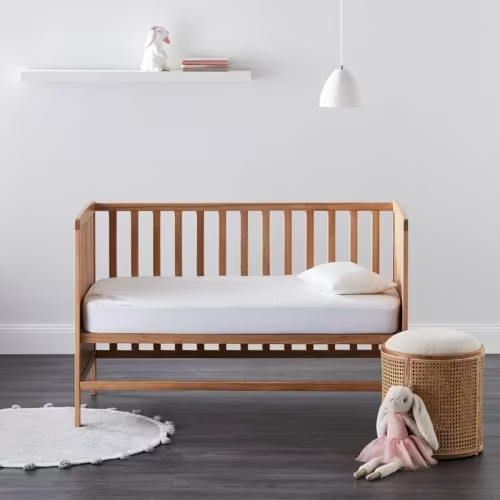 Adairs Kids - Quilted Waterproof Cot Mattress Protector | Adairs
